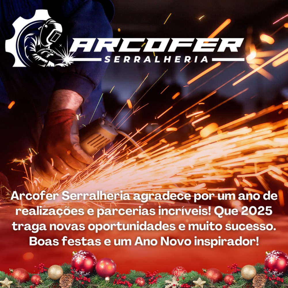 A Arcorfer Serralheria celebra um ano de grandes conquistas e agradece a todos os clientes e parceiros que fizeram parte dessa jornada