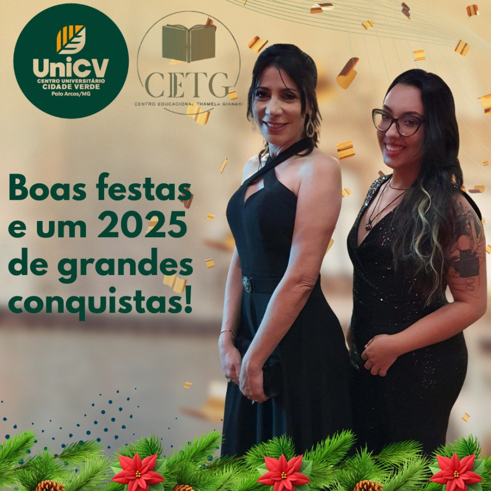 Somos gratos a cada aluno, colaborador e parceiro que tornou 2024 um ano de grandes realizações.